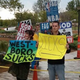 Illustration for article titled Westboro Baptist Got A Warm Welcome When It Protested The OKC Game
